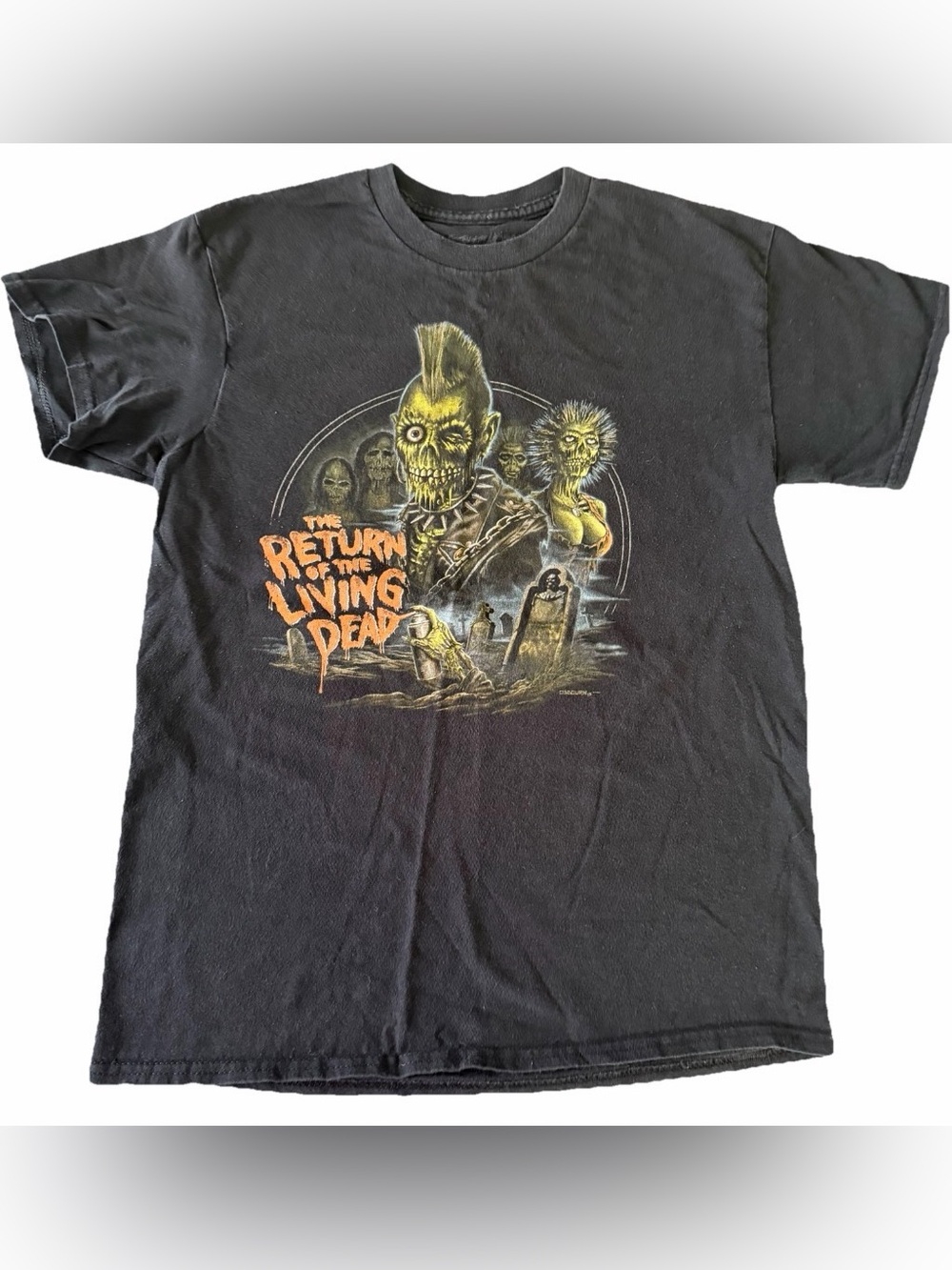 The Return of the Living Dead Graphic Black Men's T-Shirt